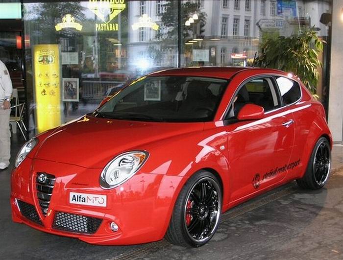 Rouge trier jante noire