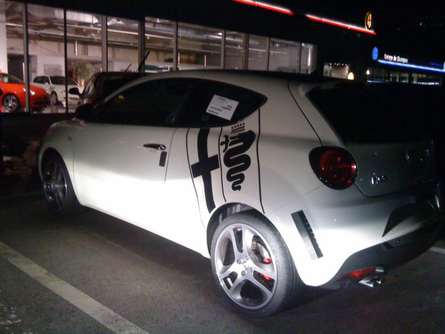 alfa mito blanche