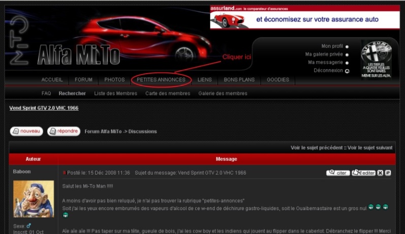 petites annonces